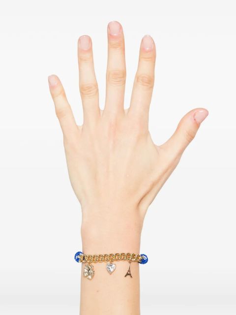 Maje flower heart charm bracelet - Gold - zdjęcie produktu nr 2