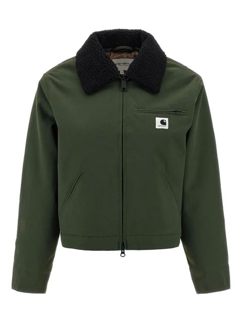Carhartt WIP Newkirk corduroy-collar bomber jacket - Green - zdjęcie produktu nr 1
