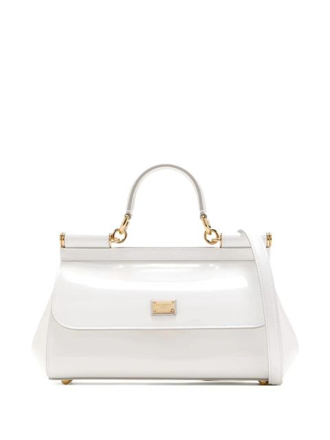 Dolce & Gabbana Elongated Sicily tote bag - White - zdjęcie produktu nr 1