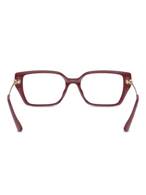 Michael Kors Crete square-frame glasses - Red - zdjęcie produktu nr 1