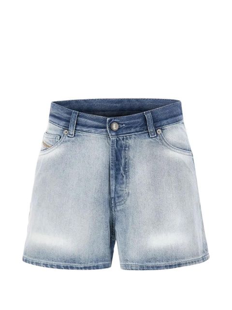 Diesel De-Helios faded high-rise shorts - Blue - zdjęcie produktu nr 1