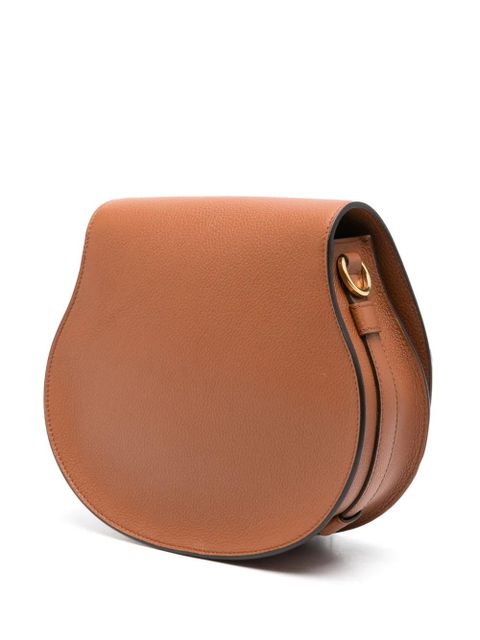 Chloé Marcie leather cross body bag - Brown