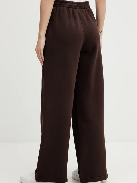 adidas Originals spodnie dresowe Essentials damskie kolor brązowy gładkie KC9135 - zdjęcie produktu nr 2