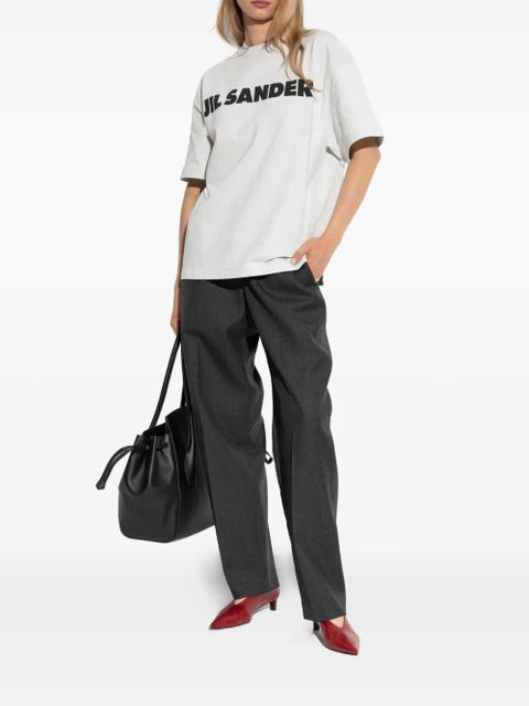 Jil Sander logo-print T-shirt - White - zdjęcie produktu nr 2