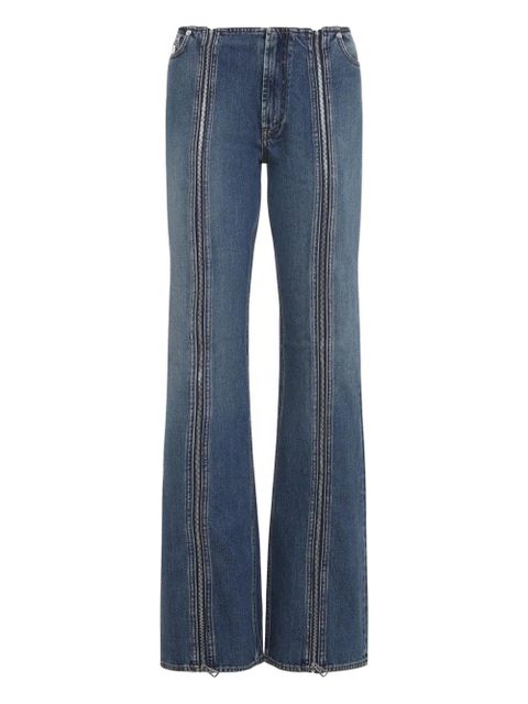 Jean Paul Gaultier zip-detail jeans - Blue - zdjęcie produktu nr 1