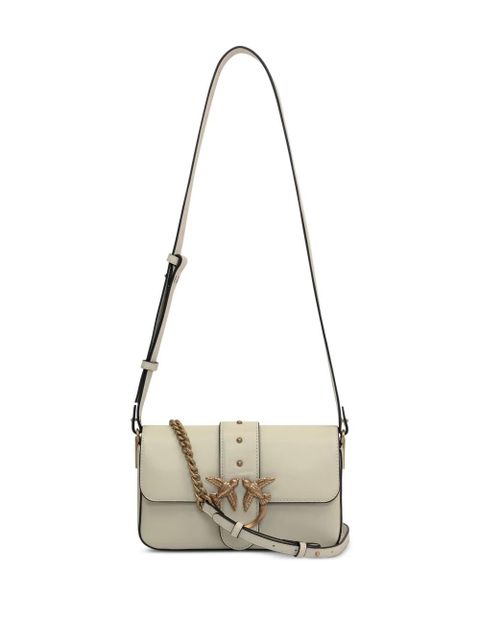 PINKO Love One shoulder bag - White
