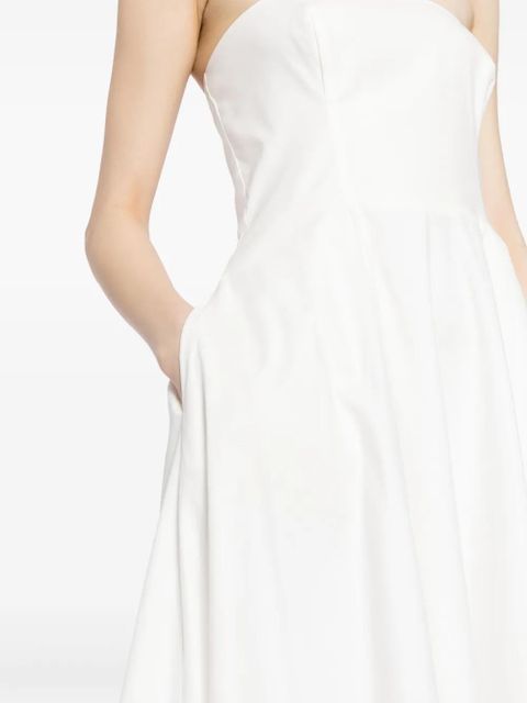 Reformation Astoria strapless midi dress - White