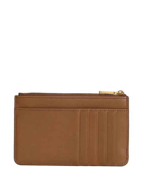 Dolce & Gabbana calfskin card holder with DG logo - Brown - zdjęcie produktu nr 2