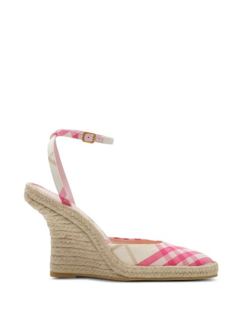 Burberry Check Mews espadrille pumps​ - Pink - zdjęcie produktu nr 1