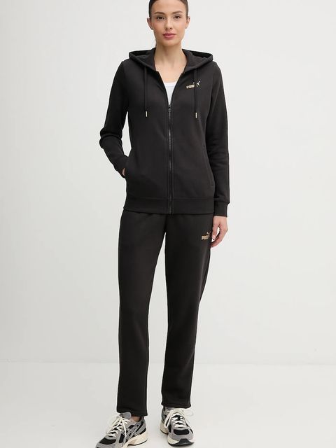 Puma dres damski kolor czarny 688161 - zdjęcie produktu nr 1