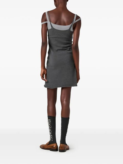 Miu Miu cashmere tank dress - Grey - zdjęcie produktu nr 2