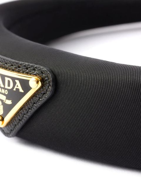 Prada re-nylon headband - Black - zdjęcie produktu nr 2
