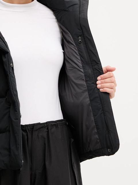 Columbia kurtka puchowa Amaze Puff kolor czarny zimowa 2133714