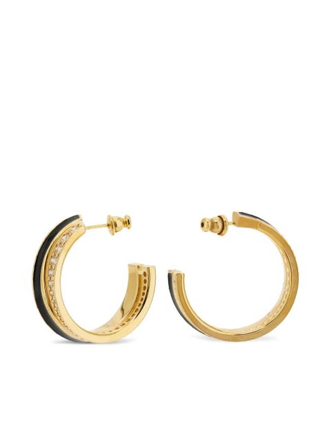 Ferragamo round hoop earrings - Gold