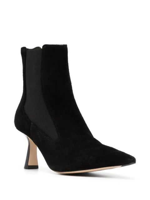 Aeyde side-zip leather Chelsea boots - Black - zdjęcie produktu nr 2