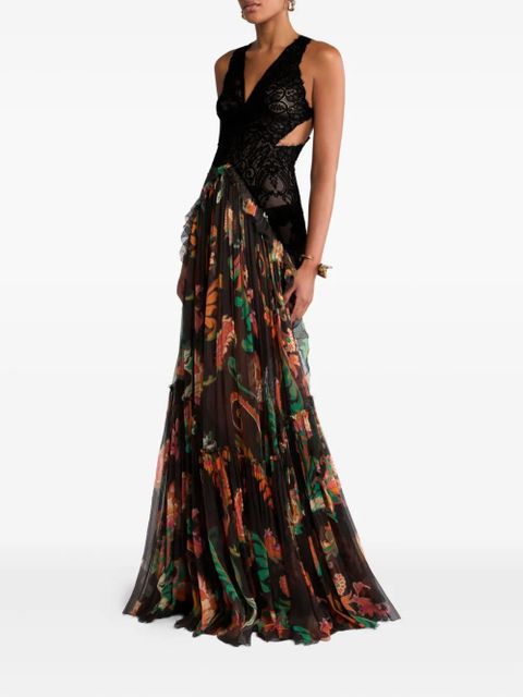 ETRO floral print dress - Black - zdjęcie produktu nr 2