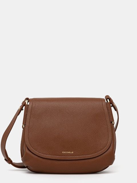 Coccinelle torebka skórzana REBEKKA kolor brązowy E1.T95.15.02.01 - zdjęcie produktu nr 1