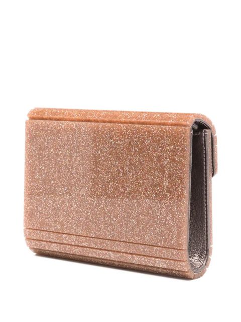 Jimmy Choo Candy clutch bag - Brown