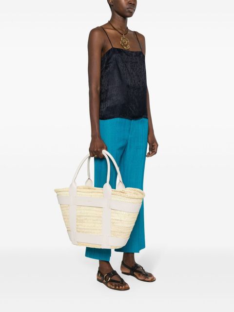 DeMellier The Maxi Santorini beach bag - Neutrals