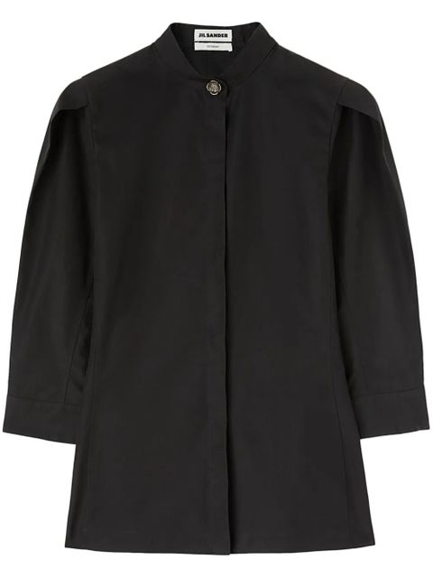 Jil Sander Saturday P.M. cotton shirt - Black - zdjęcie produktu nr 1