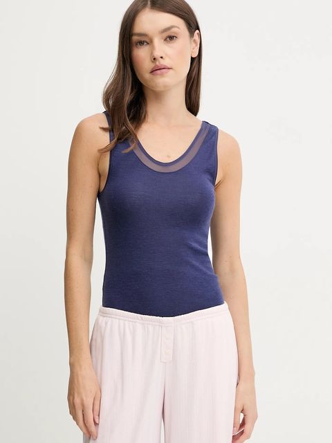 Chantelle top wełniany Femilet kolor niebieski FN1582 - zdjęcie produktu nr 1