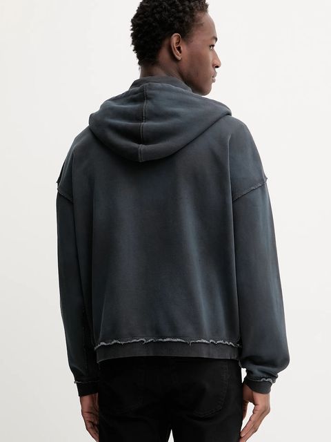 Guess Originals bluza kolor szary z kapturem gładka M5BQ41 K4110