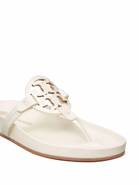 Tory Burch Miller Cloud leather sandals - White