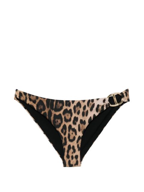 Moschino leopard-print bikini bottoms - Neutrals - zdjęcie produktu nr 1