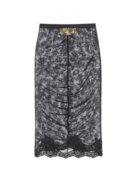 Valentino Garavani stretch lace skirt - Black - zdjęcie produktu nr 1