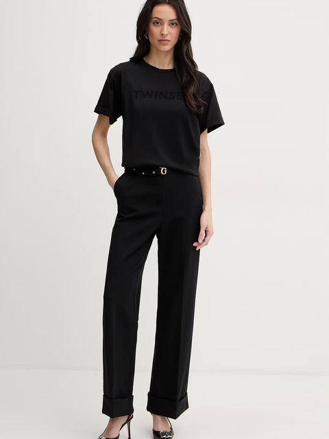 Twinset t-shirt damski bawełniany - zdjęcie produktu nr 1