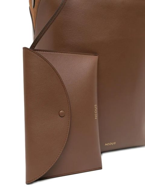 NEOUS Thea tote bag - Brown
