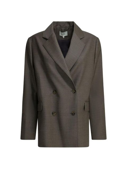 LouLou de Saison Donau double-breasted blazer - Brown - zdjęcie produktu nr 1