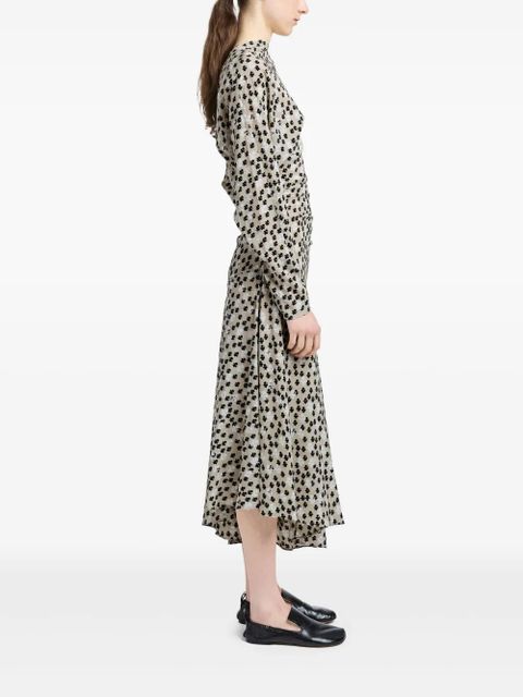 Proenza Schouler Alina midi dress - Neutrals