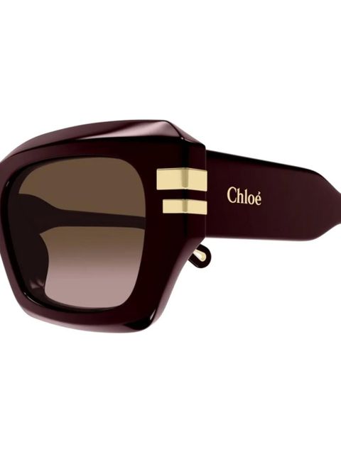 Chloé square-frame sunglasses - Brown