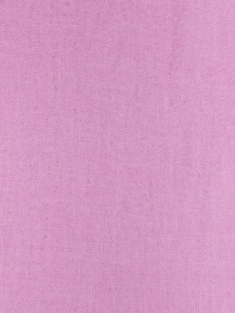 ISABEL MARANT logo-jacquard frayed-edge scarf - Pink - zdjęcie produktu nr 2