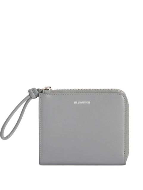 Jil Sander leather wallet - Grey - zdjęcie produktu nr 1