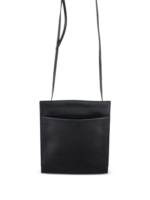 The Row leather mini bag - Black