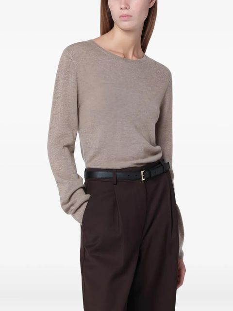 Almada Label long-sleeve sweater - Neutrals - zdjęcie produktu nr 1