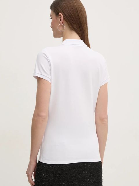 Guess polo LIZA damski kolor biały W4GP61 KARS0