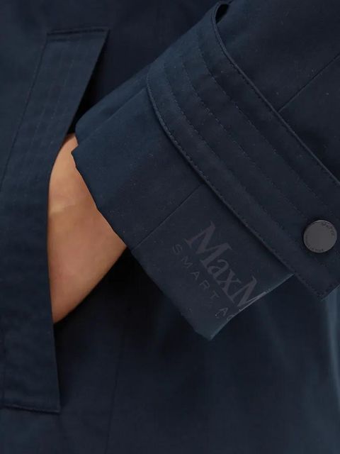 Max Mara Leisure kurtka damska kolor granatowy przejściowa 2426036028600