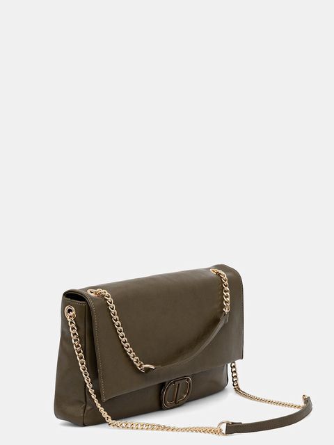 Twinset torebka kolor zielony 252TD8120