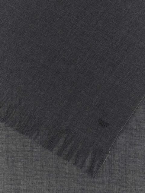 Weekend Max Mara fringed-trim scarf - Grey