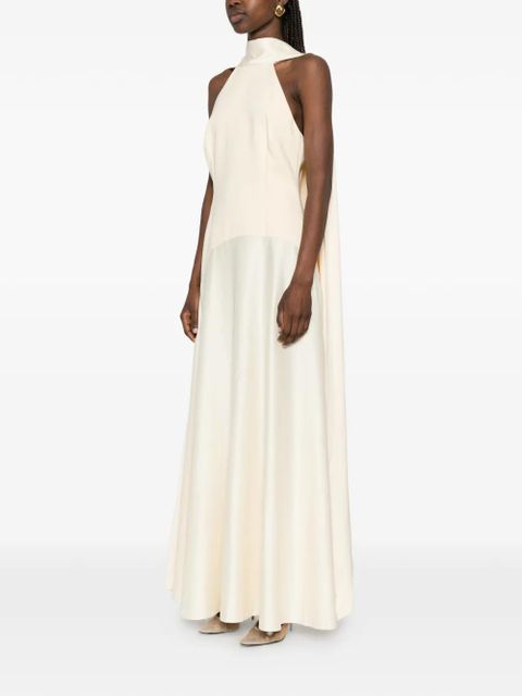 Solace London Cece maxi dress - Neutrals