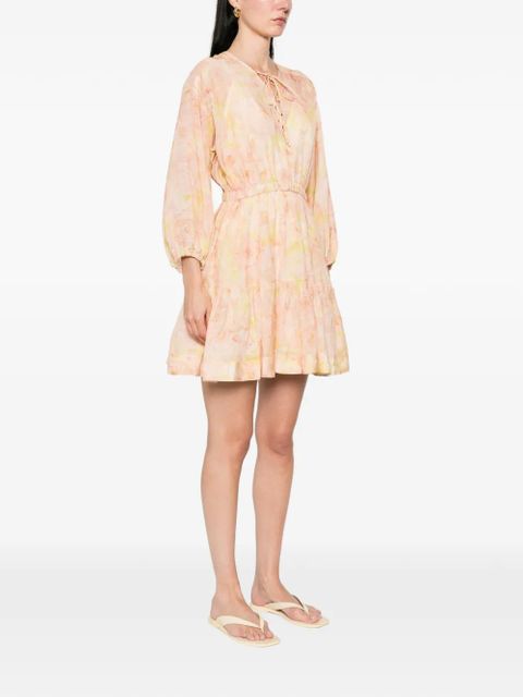 SANDRO Provenza floral mini dress - Pink
