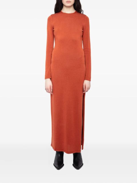 Zadig&Voltaire Sarra maxi dress - Orange