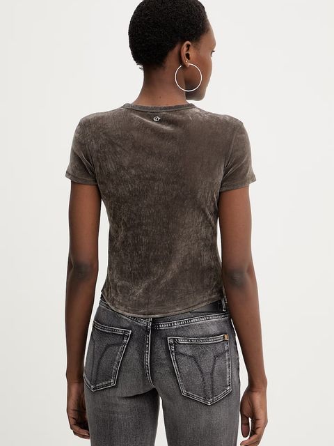 Miss Sixty t-shirt welurowy - zdjęcie produktu nr 2