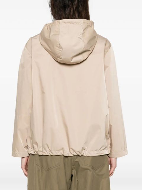 Moncler hooded jacket - Neutrals