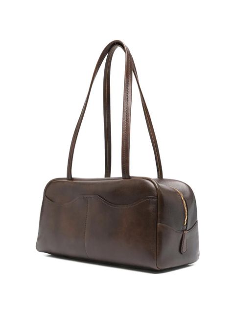 Prada leather shoulder bag - Brown