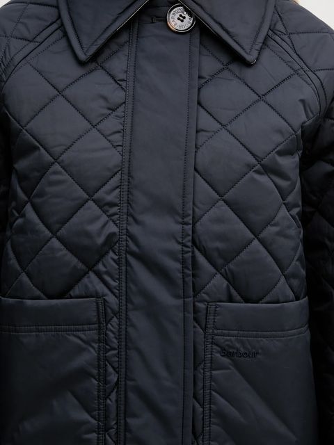 Barbour kurtka Laoise kolor granatowy przejściowa LQU1886