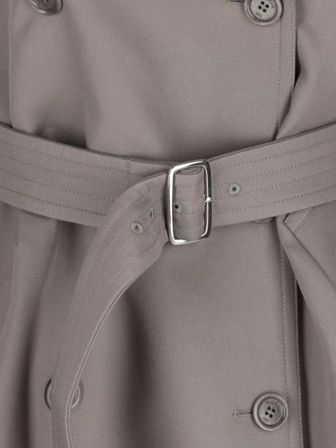 Max Mara double-breasted belted coat - Grey